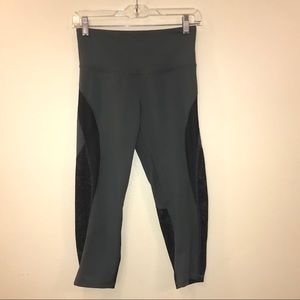 Green Capri Leggings